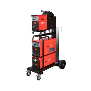 Cварочный полуавтомат FUBAG INMIG 500T DW SYN ПУЛЬС (PULSE) + Подающий механизм ДРАЙВ (DRIVE) INMIG DW SYN ПУЛЬС (PULSE) + Горелка FB 500 3m + Блок жидкостного охлаждения Cool 70 + Тележка для аппаратов + Шланг-пакет 5 метров 70 мм2 14 pol с жидкостным ох