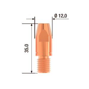 FUBAG    Контактный наконечник M10х35 мм CuCrZr D=1.6 мм (10 шт) блистер в Нижнем Тагиле фото