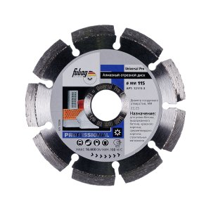 Алмазный отрезной диск FUBAG Universal Pro D115 мм/ 22.2 мм в Нижнем Тагиле фото