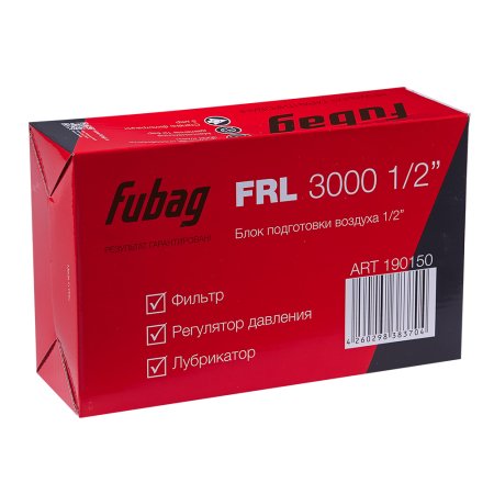FUBAG Блок подготовки воздуха FRL 3000 1/2 дюйма  в Нижнем Тагиле фото