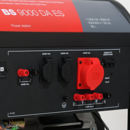 Бензиновый генератор FUBAG BS 9000 DA ES (трехфазный) с электростартером и коннектором автоматики в Нижнем Тагиле фото