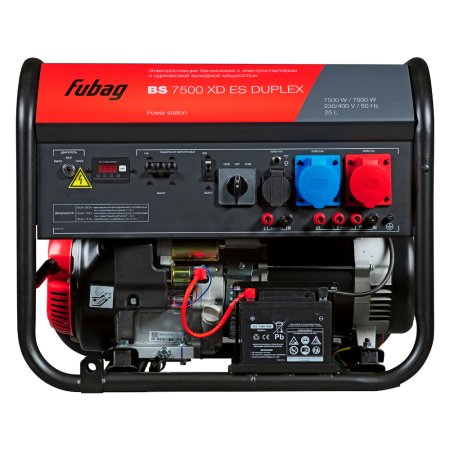 Бензиновый генератор FUBAG BS 7500 XD ES DUPLEX в Нижнем Тагиле фото