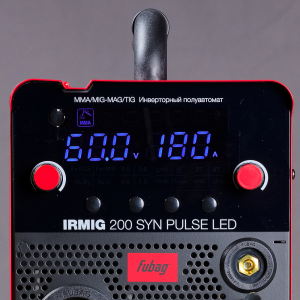 Сварочный полуавтомат FUBAG IRMIG 200 SYN ПУЛЬС (PULSE) LED с горелкой 250 А в комплекте в Нижнем Тагиле фото