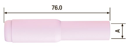 FUBAG    Сопло керамическое №7L ф11 FB TIG 17-18-26 (2 шт.) в Нижнем Тагиле фото