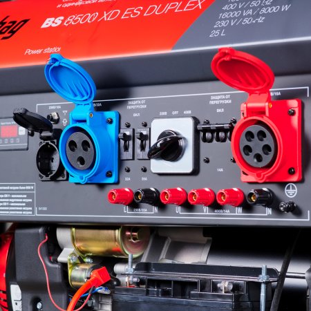 Бензиновый генератор FUBAG BS 8500 XD ES DUPLEX для одно и трехфазного режимов работы в Нижнем Тагиле фото