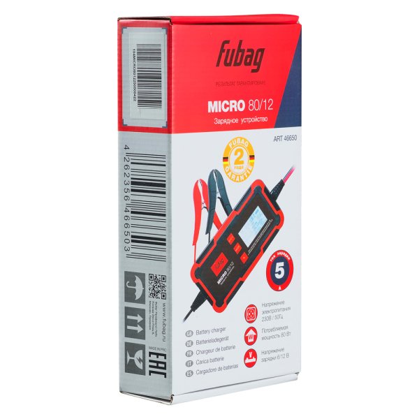 Зарядное устройство FUBAG MICRO 80/12 в Нижнем Тагиле фото