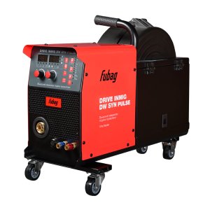 Сварочный полуавтомат_INMIG 500T DW SYN PULSE (арт. 31443) + Подающий механизм DRIVE INMIG DW SYN PULSE (41105) + Горелка FB 550W 3m (31652) + Блок жидкостного охлаждения Cool 70__для арт. 31406_31443_31453_31455_31456_31457_31454 (31409) + Тележка_для ар в Нижнем Тагиле фото