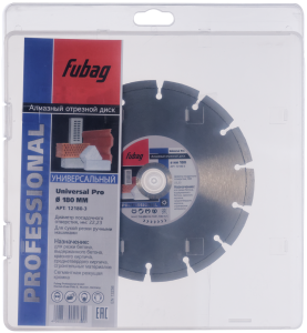Алмазный отрезной диск FUBAG Универсальный Про (Universal Pro) D180 мм / 22,2 мм в Нижнем Тагиле фото