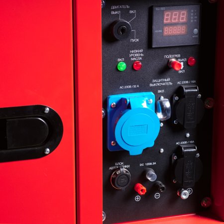 FUBAG Дизельный генератор с электростартером и коннектором автоматики DS 6500 AC ES (кожух) в Нижнем Тагиле фото