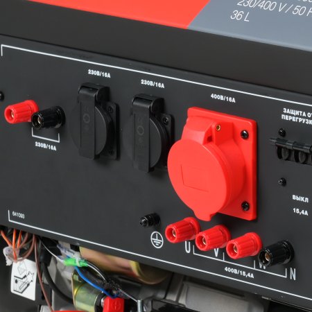 Бензиновый генератор FUBAG BS 9000 DA ES (трехфазный) с электростартером и коннектором автоматики в Нижнем Тагиле фото