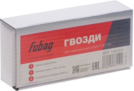 FUBAG Гвозди для F30 (F50 (1.05*1.25, 30 мм, 5000 шт) в Нижнем Тагиле фото