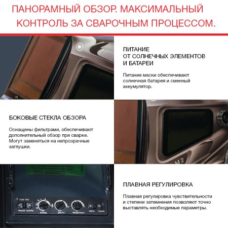  Маска сварщика Хамелеон с регулирующимся фильтром FUBAG IQ 5-13N M 2 в Нижнем Тагиле фото