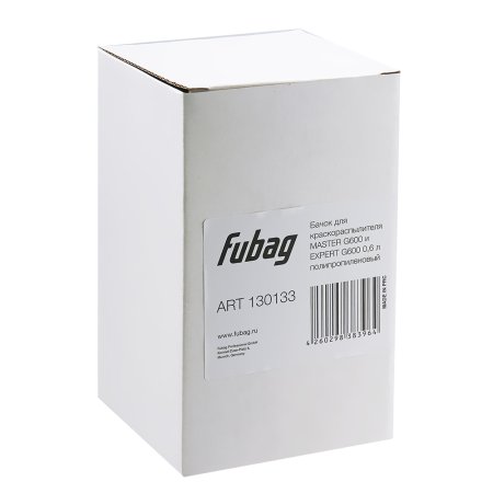 FUBAG Бачок для краскораспылителя MASTER G600 EXPERT G600, 0.6л полипропиленовый в Нижнем Тагиле фото