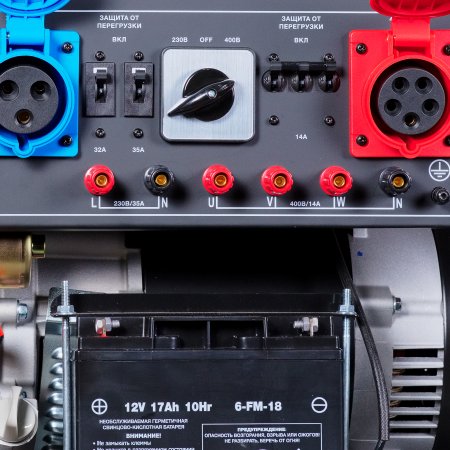 Бензиновый генератор FUBAG BS 8500 XD ES DUPLEX для одно и трехфазного режимов работы в Нижнем Тагиле фото