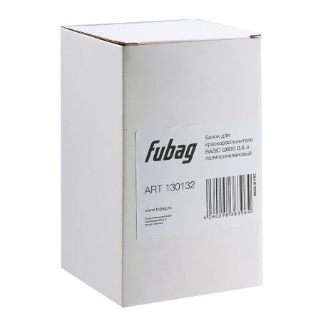 FUBAG Бачок для краскораспылителя BASIC G600, 0.6л полипропиленовый в Нижнем Тагиле фото