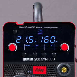 Сварочный полуавтомат FUBAG IRMIG 200 SYN LED с горелкой 250 А в комплекте в Нижнем Тагиле фото