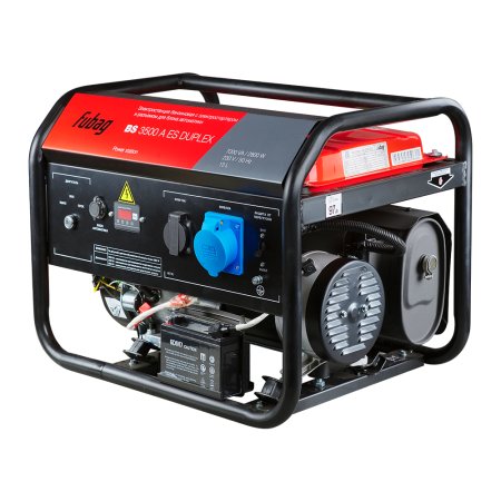 Бензиновый генератор FUBAG BS 3500 A ES DUPLEX в Нижнем Тагиле фото